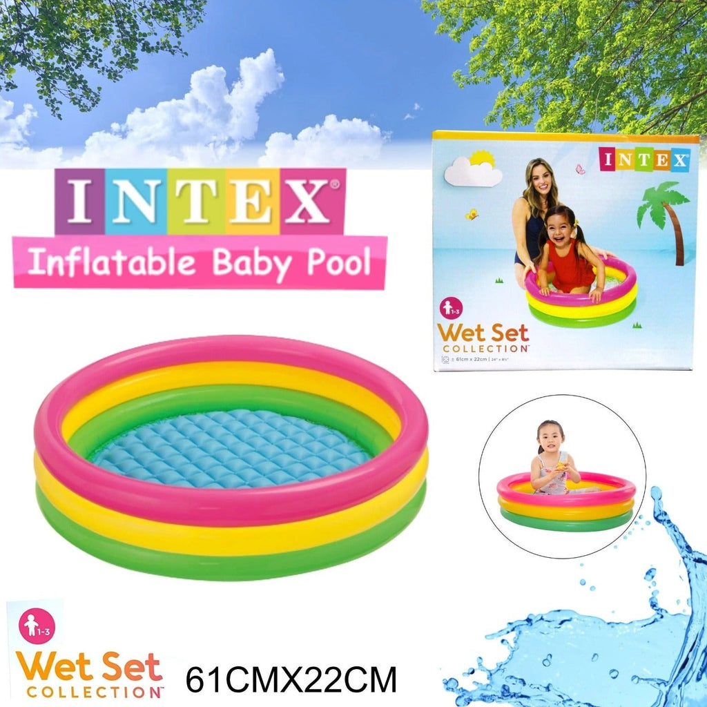 Intex Sunset Glow Baby Swimming Pool Small