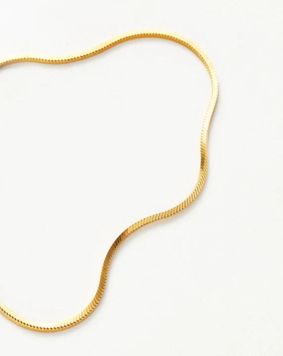 2mm Golden Snake Neck Chain For Men/Women