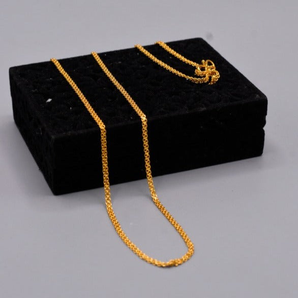 Beautiful golden chain new treanding style.