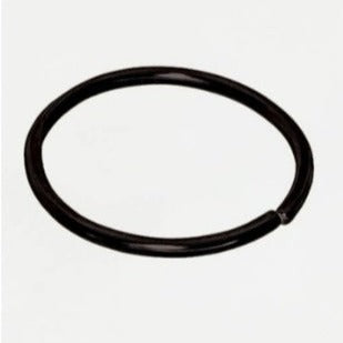 8mm Black color twisted wire nose rings for girls