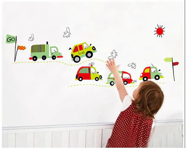 Cars and Trucks Wall Stickers -XY8051
