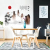 WALLSTICKER SK9341 RIVER MOUNTAIN 60X90CM STICKER