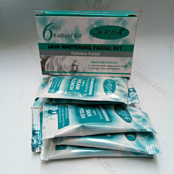 Rija fruit faial kit & aloe vera facial kit & skin whitening facial kit