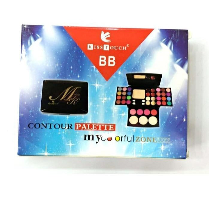 Kiss Touch BB Professional Makeup Contour Pallete Kit For Women - Multicolor Original crfrbkt1j-2