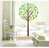 PVC Wall Stickers Wall Decals Green Love Tree