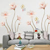 Modern Chinese Style Decoration Wall Tv Background Mural Wall Stickers Home Decor Living Room Stickers Muraux