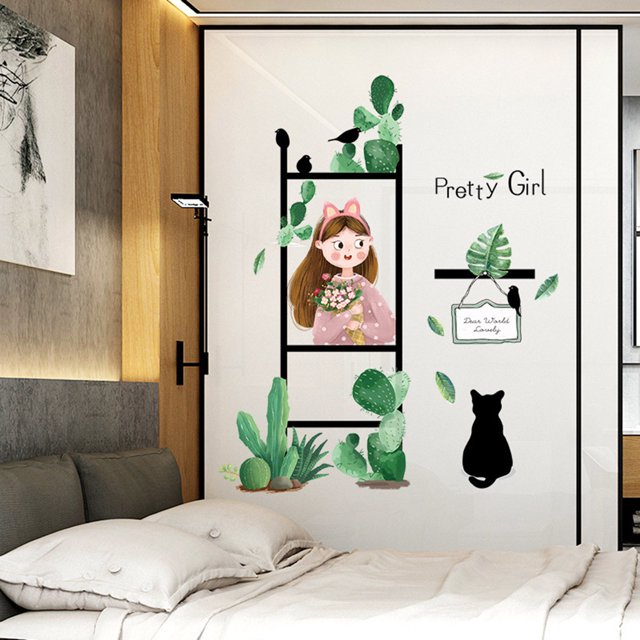 Inkjet Removable Wall Stickers Home Children's Room Interior Wall Stickers size 50x70 xls7246