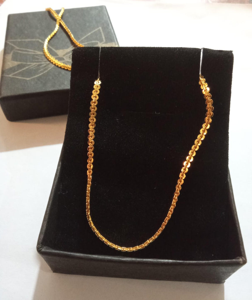 Imported Rope Shaped Italian golden Chain