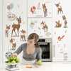 Sk9293 Sika Deer Wall Sticker