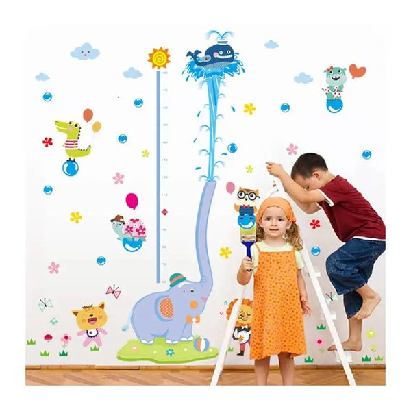 Cortina Kids Playing and Learning Self Adhesive Wall Sticker (Extra Large) - BI-SK2004