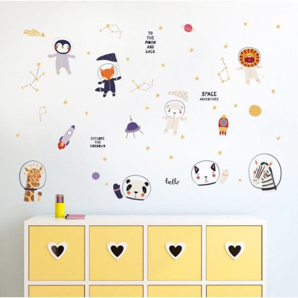 Wall Sticker SK9339 Adventure Dreamer Wall Sticker Wall Sticker Wall Sticker Seamless Waterproof No Damage to the Wall
