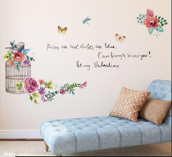 Birdcage Wall Stickers JM7316