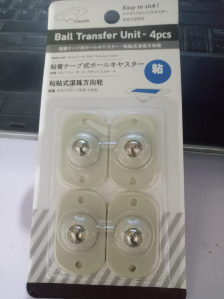 4 Pcs Ball Transfer Unit (Steel Balls)  hrfrwev1c-1