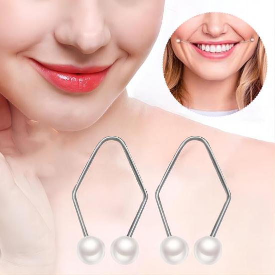 2 Pcs Dimple Makers, Dimple Trainer for the Face, Cheeks, Smile Exerciser, Smile Makers, Develop Natural Dimples