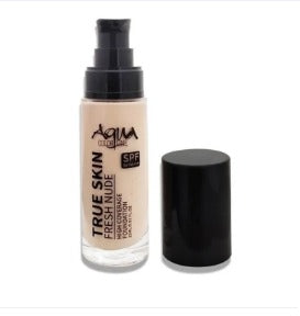 Aqua Color Line True Skin Fresh Nude High Coverage Foundation