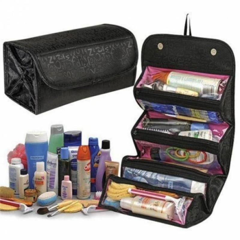 ROLL N GO BAG COSMETICS ORGANIZER - Black rcbbkz1b-i