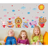 Hello Animals SK9322 - Stiker Dinding / wall sticker