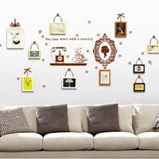 wall sticker with photo frames / Interior wall sticker with photo frames AY6033