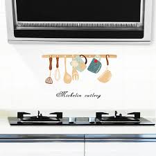 Kitchen Oil Proof High Temperature Cooktop Tile Wall Sticker | O