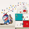 WPSBGS ABQ9623 DORAEMON wall sticker wall stiker trans glow 60x90