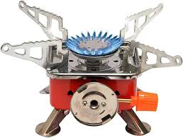 K-202 Camping Use Gas-Powered Portable Card Type Stove