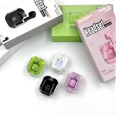 Air31 Earbuds Wireless Crystal Transparent Bluetooth 5.3 Air 31 Ear Buds Wireless Headset