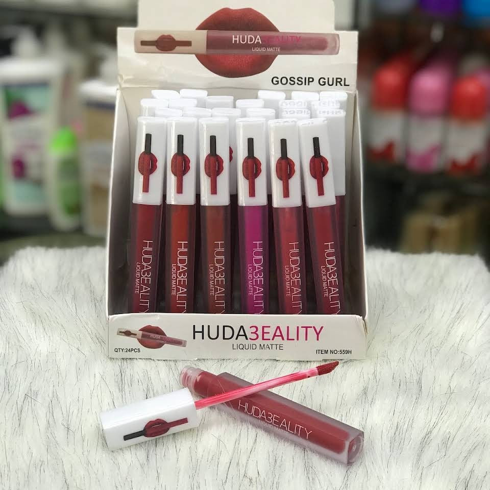 Huda Beauty Liquid Matte Cheerleader- Allure Matte Liquid Lipstick ...