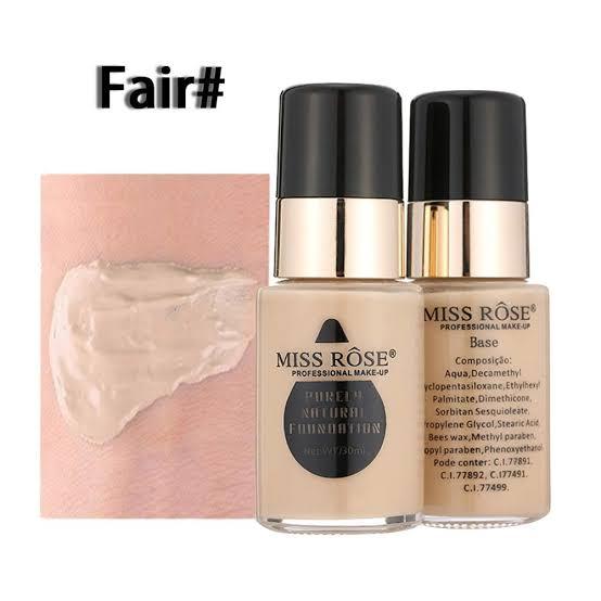 MISS ROSE PURELY NATURAL FOUNDATION mrfskz3a-9