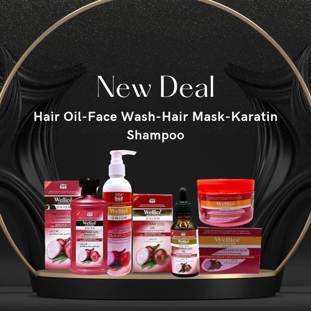 Wellice Onion treatment hair care deal