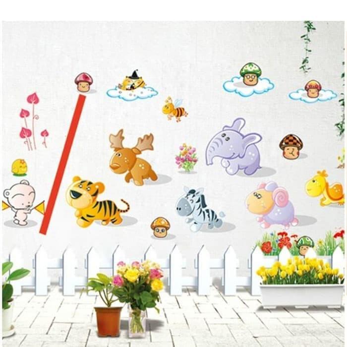 dlx6008  Little Cute Animals WALSTIKER WALL STIKER 60X90  dlx6008