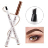 YANQINA eyebrow pencil 4 fork tips liquid eyebrow tint waterproof long lasting eyebrow tattoo pen