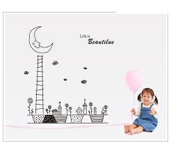 Moon Wall Sticker  Ay9037