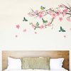 Wall Sticker Artist House Decoration Graphic Flower Petal Tree Xh917