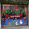 XH-6255 Christmas Tree Glass Door Pendant Window