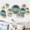 JAAMSO ROYALS European Style Decorative Umbrella Flower Design Vinyl Room Bedroom  Home Décor Wall Sticker GS9872 Size:60x90cm