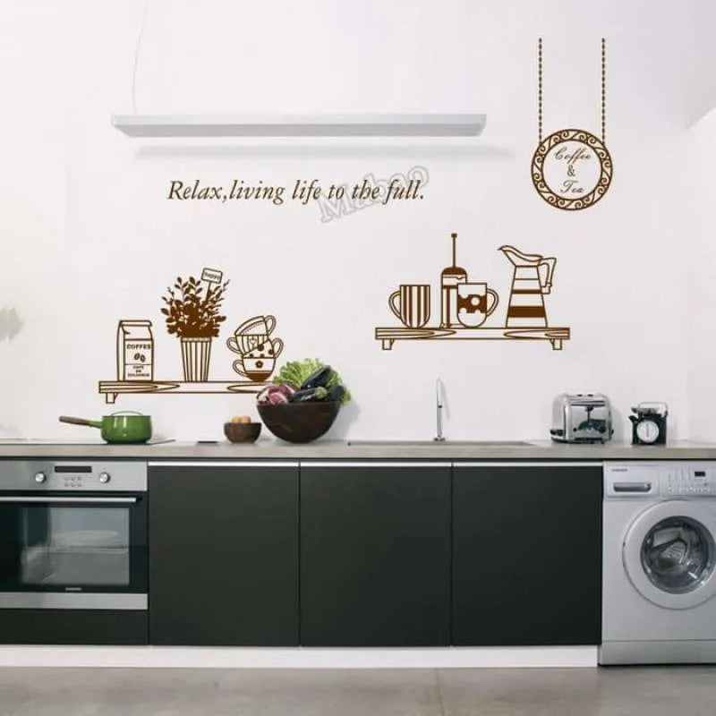 AY6036 Relaxing Life wall sticker