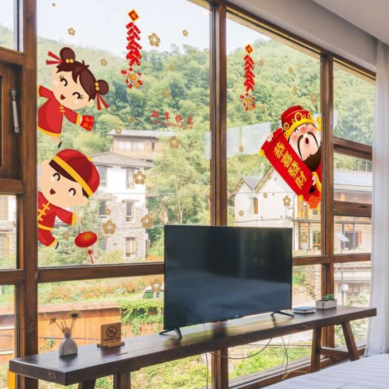 SK9251 Chinese New Year 60X90 WALSTIKER WALLSTICKER