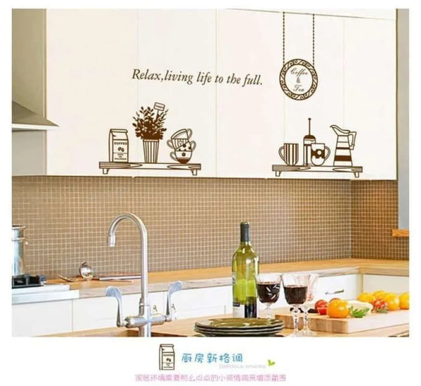 AY6036 Relaxing Life wall sticker