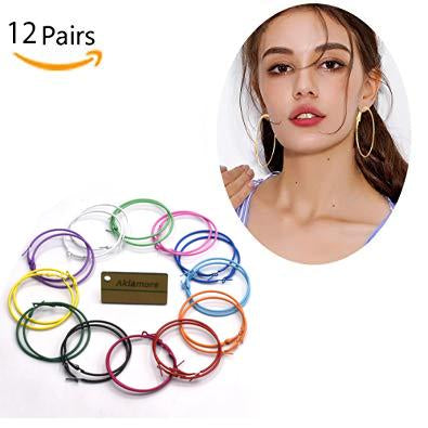pack of 12 simple hoop earrings egfrmic2f-1