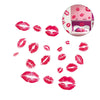 Wall Stickers 24pcs Red Lips Model Ay7086