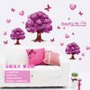 purple tree love butterfly Flower Wall Sticker for TV sofa kindergarten living room Bedroom Home Decor wedding decoration AY9228 - AliExpress 15