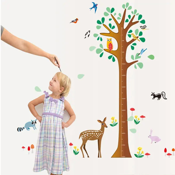 Wall Stickers Height Tree for Kids Room - AY9149