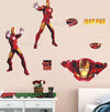 Huge IRON MAN Wall Stickers Childrens Boys BDecaledroom  Super Hero Dcor Papere