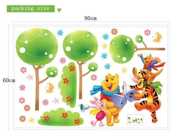Wandtattoo Wandsticker Baby Winnie Pooh Tigger Wandaufkleber Disney Kinderzimmer size 60x90 dlx129l