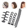 pack of 3 Multi Function Hair Styling Tools French Braiding DIY Fish Bone Bun Maker htfrbks6d-2+htfrbks5a-1+btfrbks6k-1