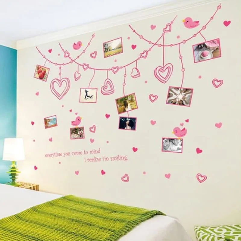 Heart string photo frame XL8248