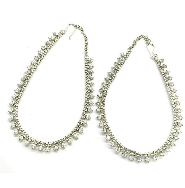 PAYAL 1 LINE MANJOOS GDR silver plfrsra3e-6
