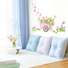 TipTop Wallstickers (Handbarrow & Flower)