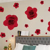 Rose red Rose Wall Sticker DM570112