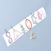 6pcs set  Scissors Pearls Hairpins Hair Clips Hair Accessories